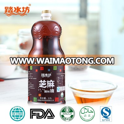 2.5L Refined 100% Pure High Quality Rich Sesame Flavour Blend Sesame seed Oil